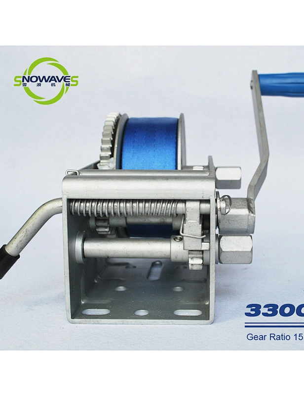 hand crank cable winch